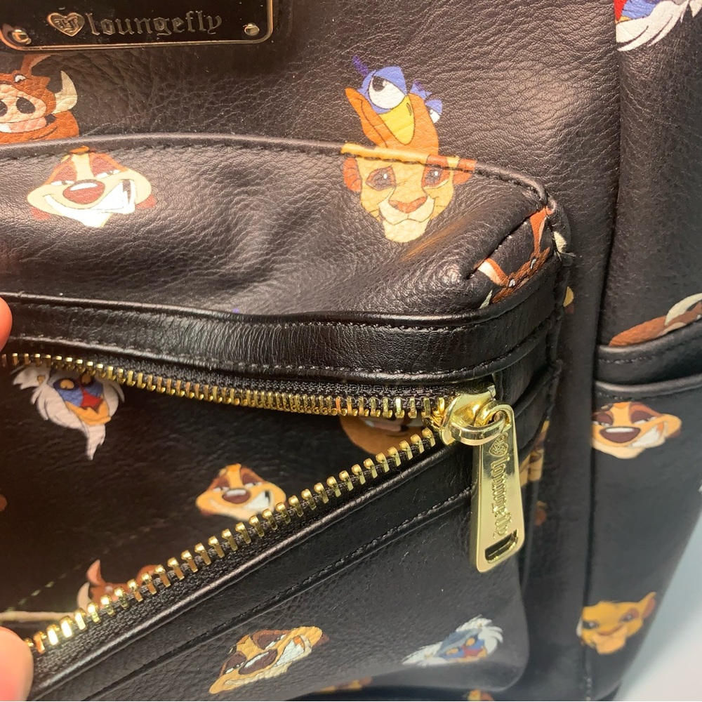 Loungefly Disney Lion‎ King Character Faces  Mini Backpack - Picture 15 of 17
